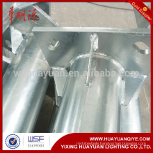 11m round conical zinc lamp pole